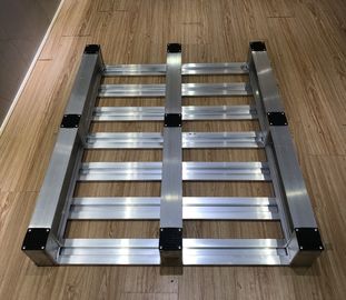 Standard 4 Way Metal Storage Pallet  Solid Cold Room  Galvanized Steel Pallet